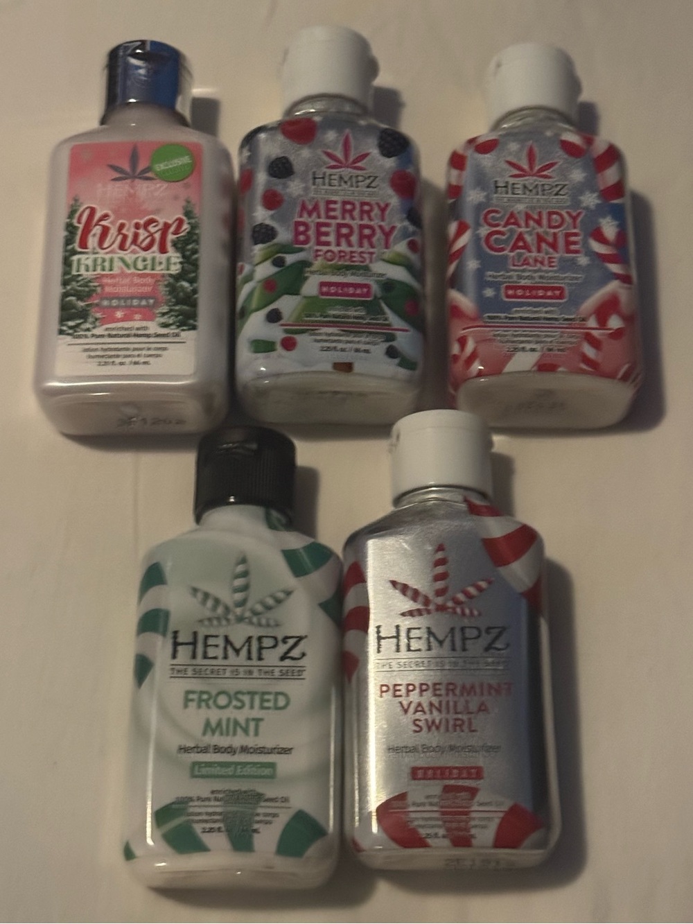 Hempz Holiday Limited Edition Mini moisturizer Set - 5pc